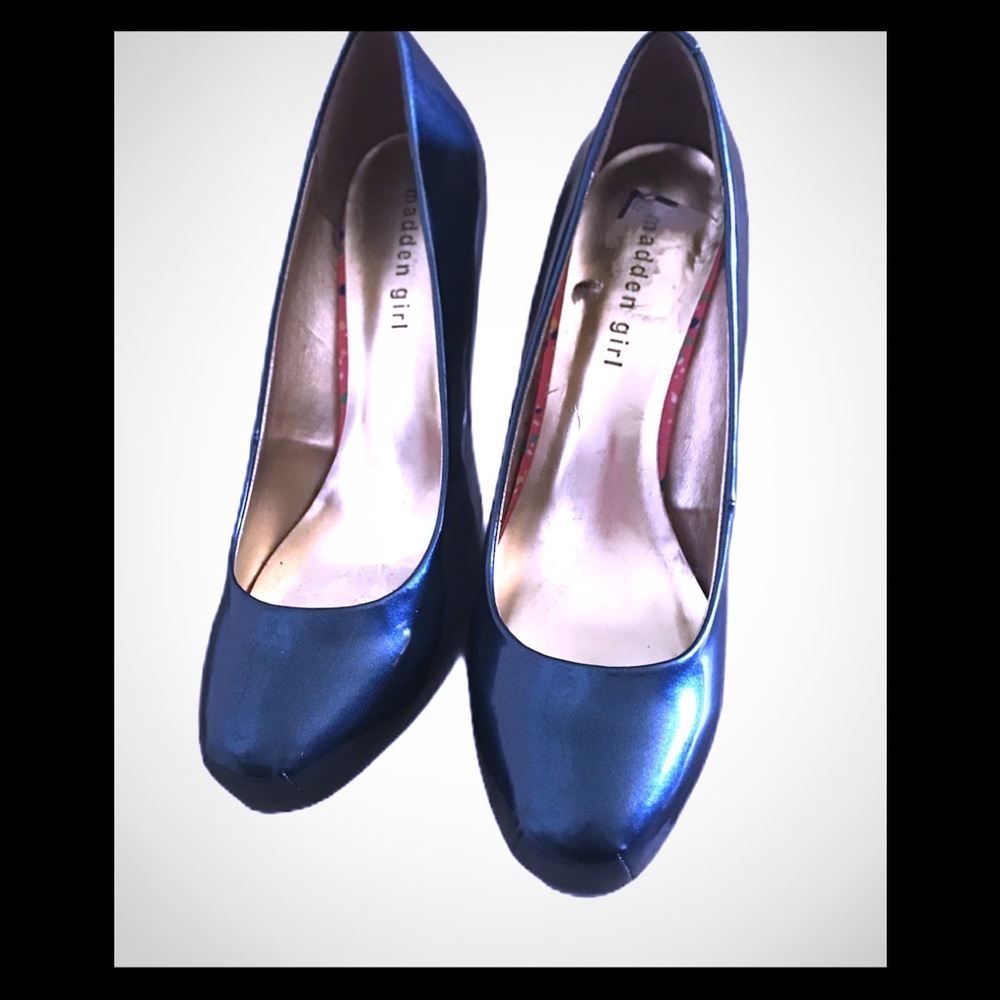 🌸Madden Girl beautiful blue heels. FAB. Never worn